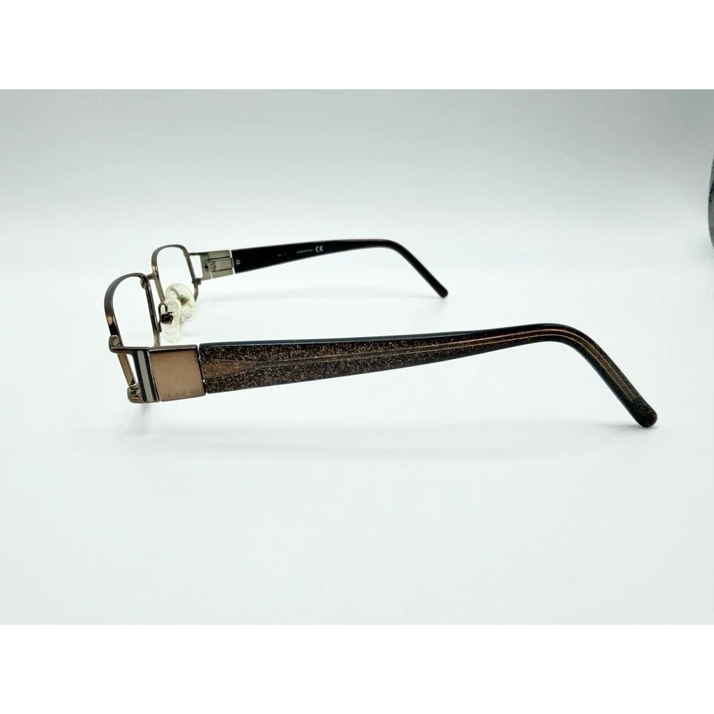 GUCCI GG2779 Women's Eyeglasses Frame Only 55-17-130 Brown Glitter Rectangular